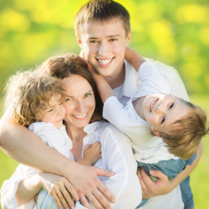 Smiling Family