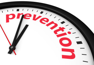 Clock that Says Prevention Indication that It's Time for Preventing Gum Disease